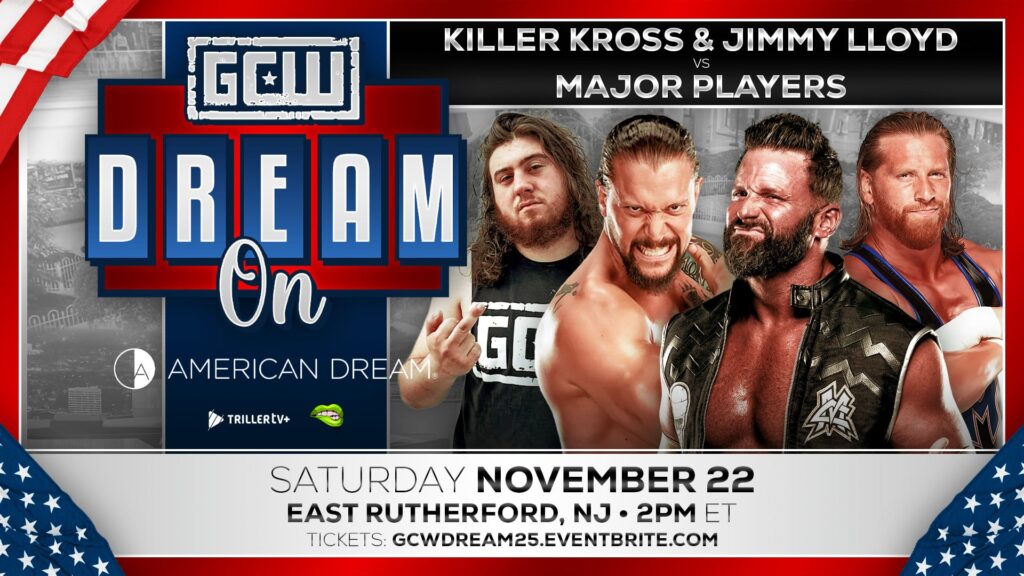 、キラー・クロス&ジミー・ロイド対 Major Players(メジャー・プレイヤーズ)